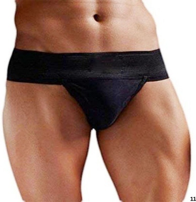 Modkart A11_Supporter Back Covered Black for Gym,Cricket and Running Supporter(Black)