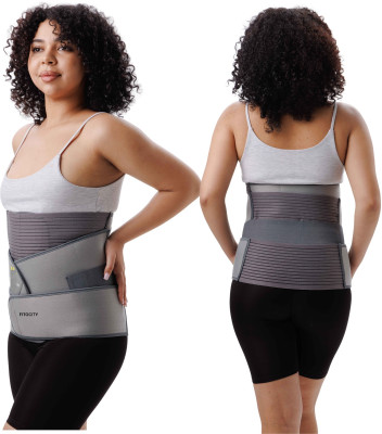 FITOCITY Abdominal Belts – Support, Comfort & Adjustable Recovery for Post-Surgery Care Abdominal Belt(Grey)