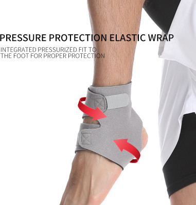 FAVIO Breathable Neoprene Compression Ankle Support(Grey)