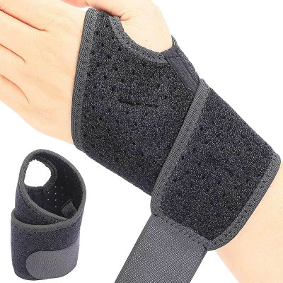 nikkitrader Wrist Support for Pain Relief002 Wrist Support(Black)