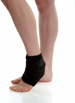 SELVA Neoprene Adjustable Ankle Brace Ankle Support(Black)