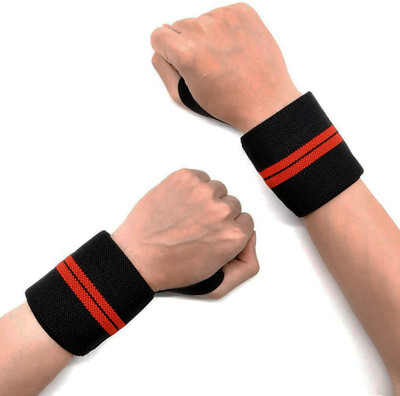 Aarzoomic Best Sports Fitness Wristband A1 Training Hand Bands Wrist Wrap Wrist Support Wrist Support