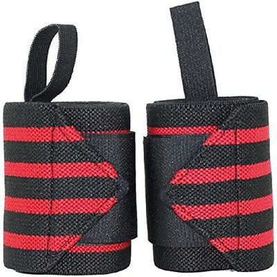 Kasese 83737 Wrist Support Band with Thumb Loop for Gym (Pack of 2) Wrist Support(Multicolor)