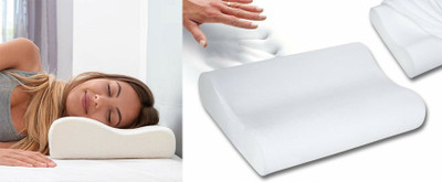 RUSHABH ENTERPRISE Memory Foam Birds Sleeping Pillow Pack of 1(White)