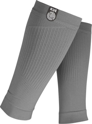 KUE Calf Compression Sleeve for Men & Women (S/M) Knee Support(Grey)