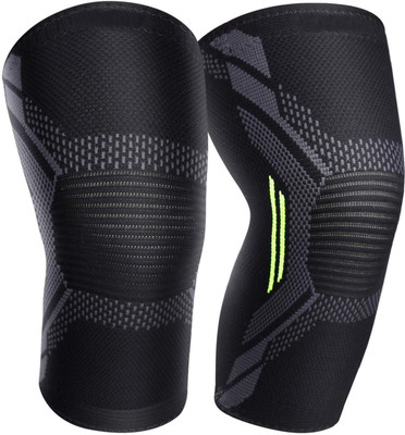 GymWar 2 Pack Knee Brace, Compression Sleeve Support Unisex, Running,Gym, Hiking Knee Support