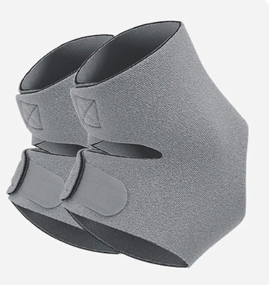 B A R Fitness Ankle Support Neoprene for Both feet High compression Ankle Support(Grey)
