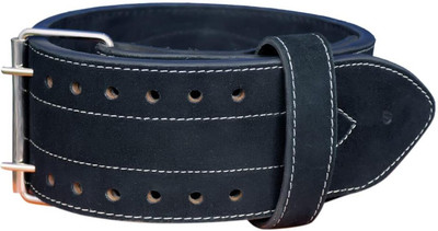 ALMINAAL Weight Lifting Back Support Belt 10mm Back / Lumbar Support(Black)