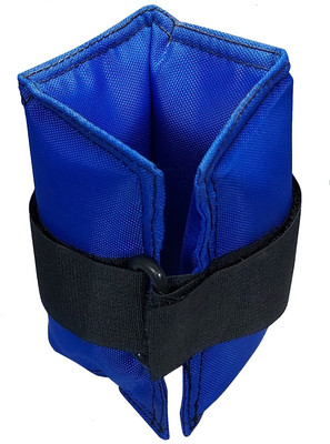 Tycoon Physio Solutions Physiotherapy Gym & Fitness Instrument 1 KG Weight Cuff Blue Ankle & Wrist Weight(1 kg)