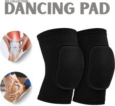 NV COLLECTION DreamGlide Knee Pads crafted for dancers who seek elegance and endurance Knee Support(Black)