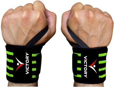 VICTORY Professional Wrist Wrap Band , Wrist Strap For Gym and Fitness Wrist Support