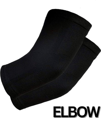 Top Solutions For Every Need Elbow Support Brace – 4-Way Compression for Gym, Sports & Arthritis Arm Support(Black)