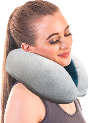 SAMSON Cervical Pillow Travel Orthopaedic Neck and Back Support Cervical Pillow(Grey)