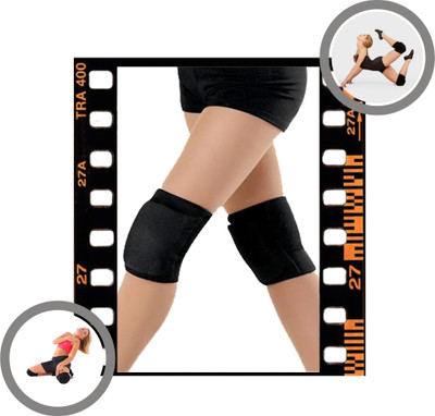 BALARKAA N-Dance training pad featuring knee (SLFK-381 Knee Support(Black)