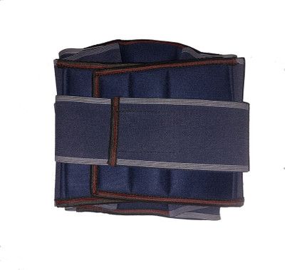 S P ENTERPRISE NEW_S_Lumber Sacral (LS) Waist Belt For Men/Women Lower Back Pain Relief/74 Back / Lumbar Support(Grey)