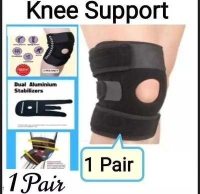 Mulkraj Ortho Knee Support(Men and Women) (Black)-91 Knee Support(Black)