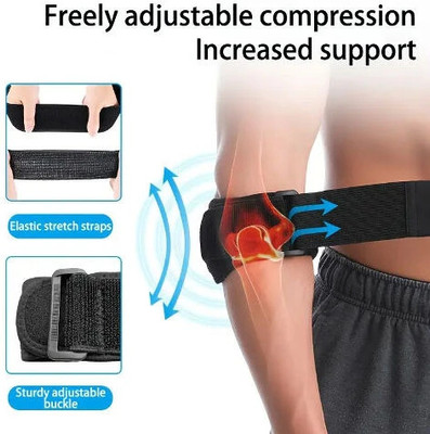 ComportSpa Premium Neoprene Elbow Support Band with Strap Shoulder Support