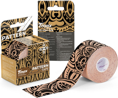 Agam A-Tape Tmax Cotton Elastic Sports Tape Kinesiology Tape 5 cm x 5 m Roll, Kinesiology Tape