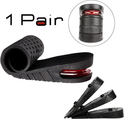 KANTHEE ENTERPRISE Height Increase Insole 3-Layer Air Cushion Heel Shoes Insole for Men & Women Insole