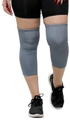 Kreya Enterprise Knee Sleeves with Strong Knee Support for Running Yoga Knee Support(Grey)