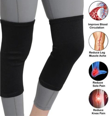 BALARKAA N-Pain Relief Knee Cap for Men&Women Gym for Sports and Workout Activity(SLFK-42 Knee Support(Black)