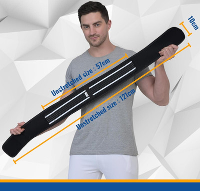Spegi sacroiliac si joint hip belt - Sciatica Pain Relief Sacroiliac Joint Hip Si Belt Back / Lumbar Support(Black, White)
