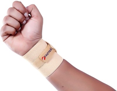 FAZTER Well Designed Wrist Wrap Adjustable Elasticized-Fabric Wrist Support(Beige)