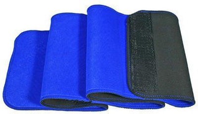 Kreya Enterprise Body Fat Burning Slimming Weight Loss Blue Waist Trimmer Belt Fitness Band(Pack of 1)