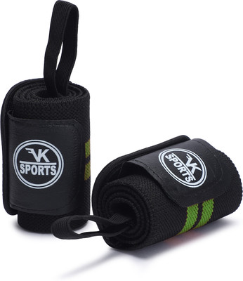 VK Sports Professional Wrist Wrap Band with thumb loop , Wrist Strap For Gym and Fitness Wrist Support