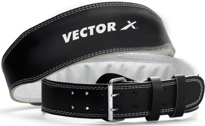 VECTOR X Power 2.5 layers Leather Weight Lifting Back Support Power Lifting Gym Belt Back / Lumbar Support