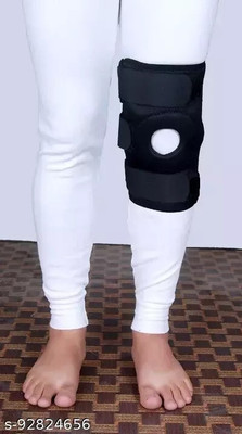 serva organic Knee Support For Men and Women_ (Black)-130_In Knee Support(Black)