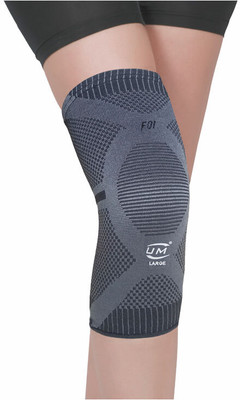 um Knee Suppot Latex Free Go Pro Knee Support(Black)