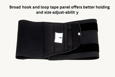 SELVA Relieves Back Pain Lumbo Sacral Belt For Men,Women & Senior Back / Lumbar Support(Black)