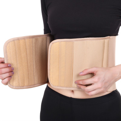 Balraka NEW_S_NEW-Abdominal Belt post pregnancy waist support tummy Trimmer-137 Back / Lumbar Support(Black)