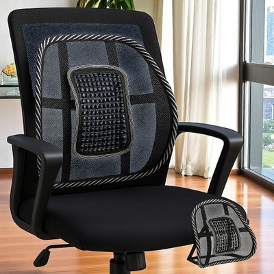 Lipsaa Comfortable Lumbar Cushion Adjustable Acupressure Support Back / Lumbar Support