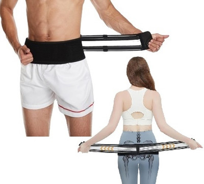 Spegi sacroiliac si joint hip belt - Sciatica Pain Relief Sacroiliac Joint Hip Si Belt Back / Lumbar Support(Black, White)