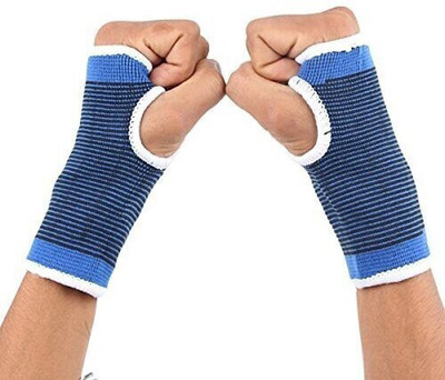 IRONCORE Combo 4 in 1 Support of Ankle, Palm, Elbow, Knee (BLUE) Hand Support
