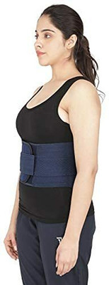 Lector Lumbo Sacral Support Belt (Waist & Back Support) - For Men & Women, Back / Lumbar Support(Blue)