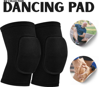 CTC CREATION Responsive Knee Gear Designed for Dancer Precision Knee Support(Black)