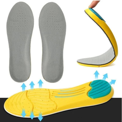 hsbtreads Orthotics Memory Foam Insoles Arch Support Shoe for Pain Relief Insole