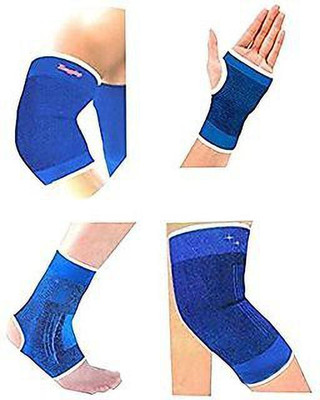 abcdeyes COMBO OFFER Of Knee,Palm,Elbow,Ankle Support For Gym Palm, Elbow & Ankle Support Knee Support