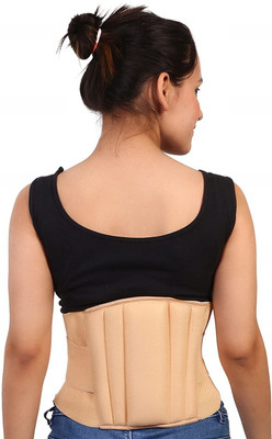BALARKA N-Abdominal Support Belt Lumber Sacral Support Belt back pain relief Waist -61 Back / Lumbar Support(Beige)