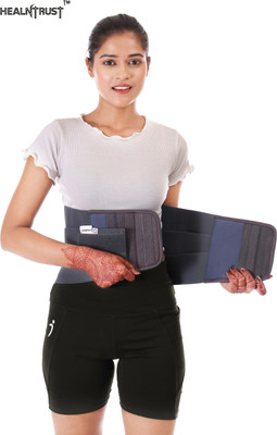 ShagunenterPRIc A301-L S Belt lumbo sacral belt for back pain relief Back / Lumbar Support(Grey)