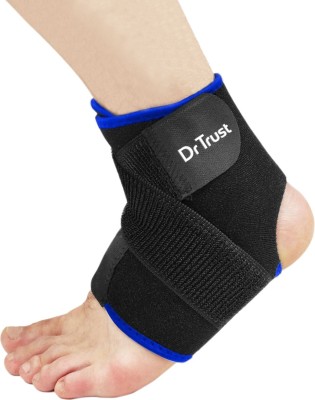 Dr Trust USA Ankle Binder Brace-332 Fracture Injury Pain Relief Elastic Wrap Orthopaedic Ankle Support(Black)