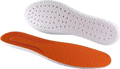ShilpSukh Unisex Comfortable Athletic Insoles Pair for Formal and Sports Shoes Pack of 1 Insole(Orange)