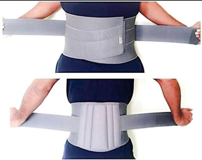 Mulkraj Ortho Mro-N-Abdominal Support Belt Binder after C-Section Delivery fo-96 Back / Lumbar Support(Grey)