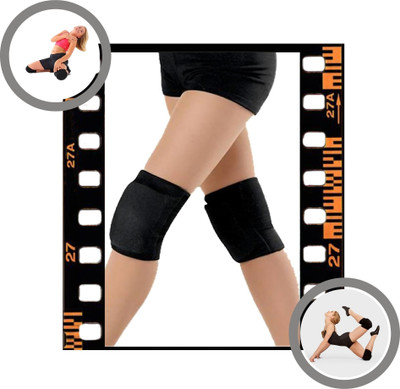 BALARKAA N-Knee protection dance pad for practice and training(SLFK-183 Knee Support(Beige)