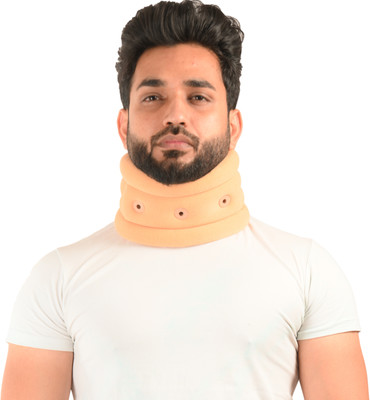 K SQUARIANS Cervical Collar | Neck Support Collar For Men and Women | Neck Support(Beige)