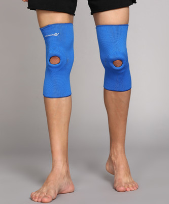 MICROSIDD Gel Patella Ring Knee cap Knee Support(Blue)