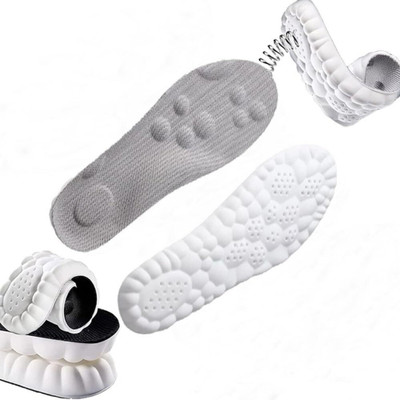 AlexVyan Accupressure Men Soft Insole (For IND7 to IND8) Shoe Insole(Grey)